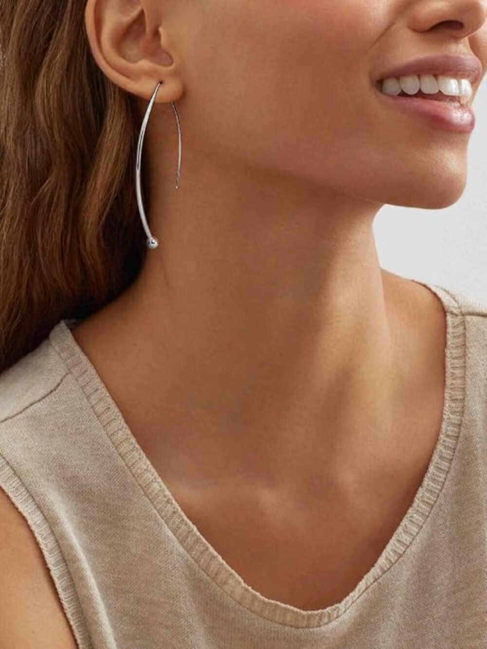 EUC Silpada "Balancing Act" Earrings Threader Earrings W 1307